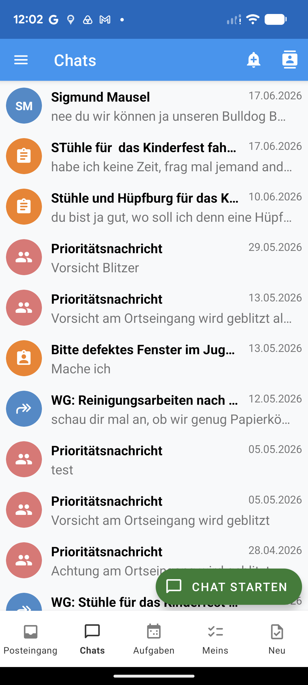 Aufgabe erstellen